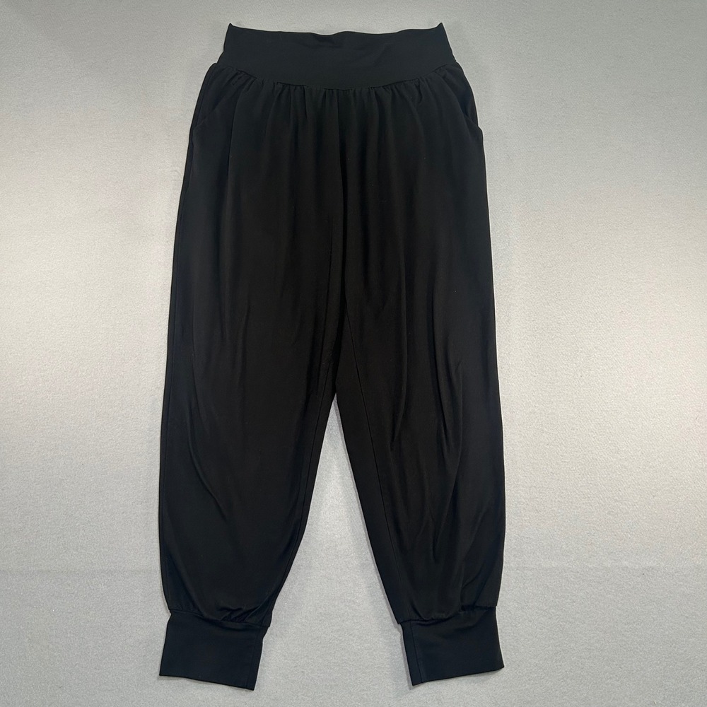 DIBAOLONG Yoga Joggers Women Large Black High Waisted Cuffed Activewear Pants